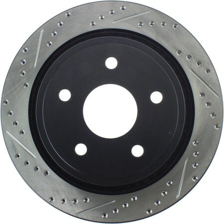 Centric Parts Sport Drilled/Slotted Brake Rotor, 127.67054R 127.67054R